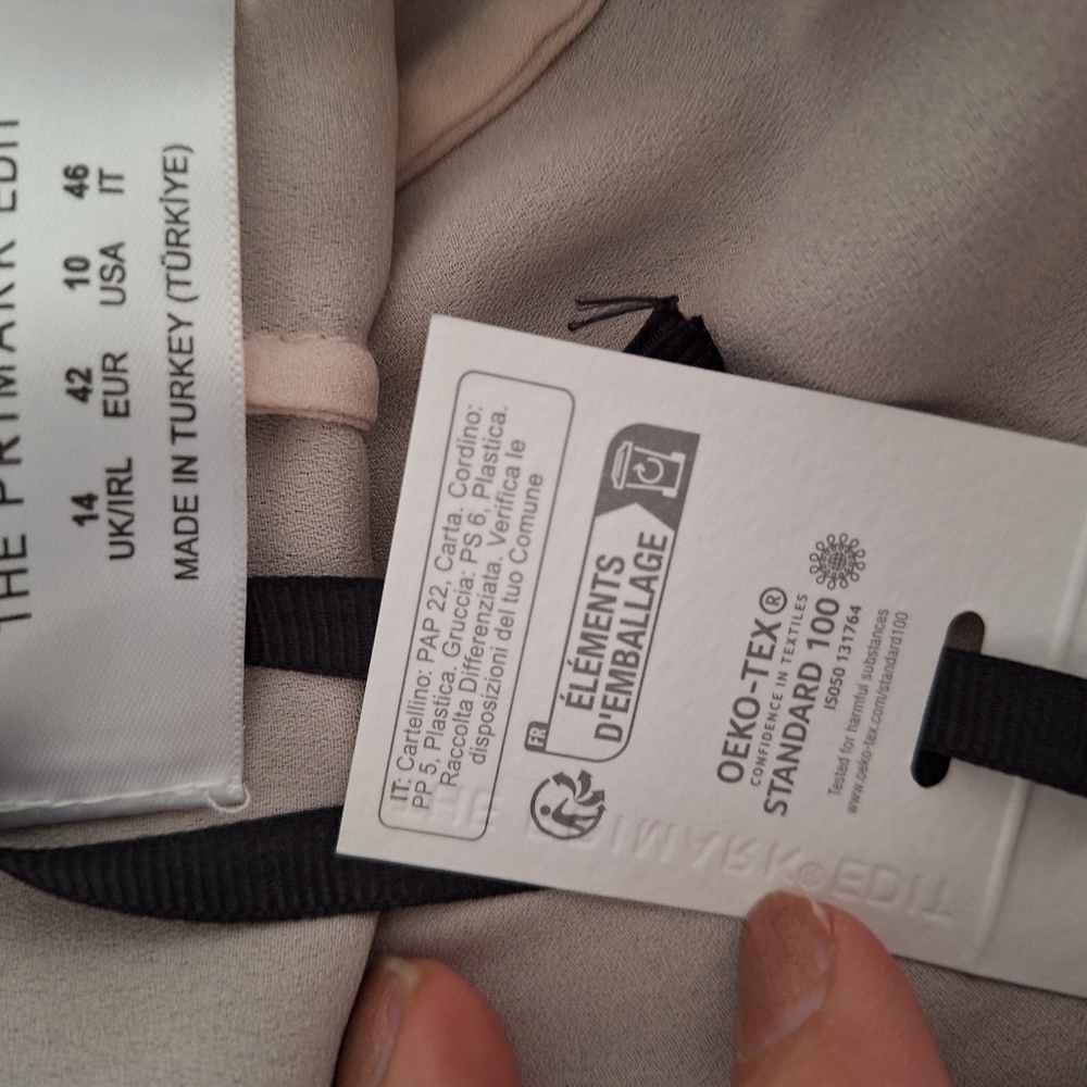 NWT Slip Dress Primark Edit Size 10 - Picture 9 of 10